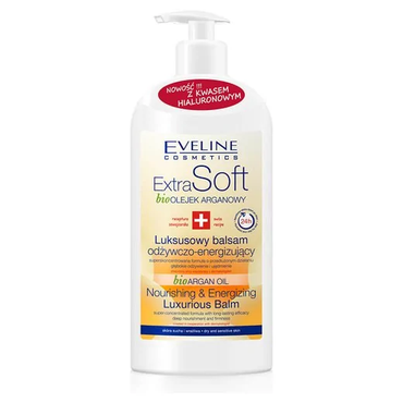 Eveline Cosmetics -  Eveline Cosmetics Luksusowy balsam odżywczo energizujący bio olejek arganowy
