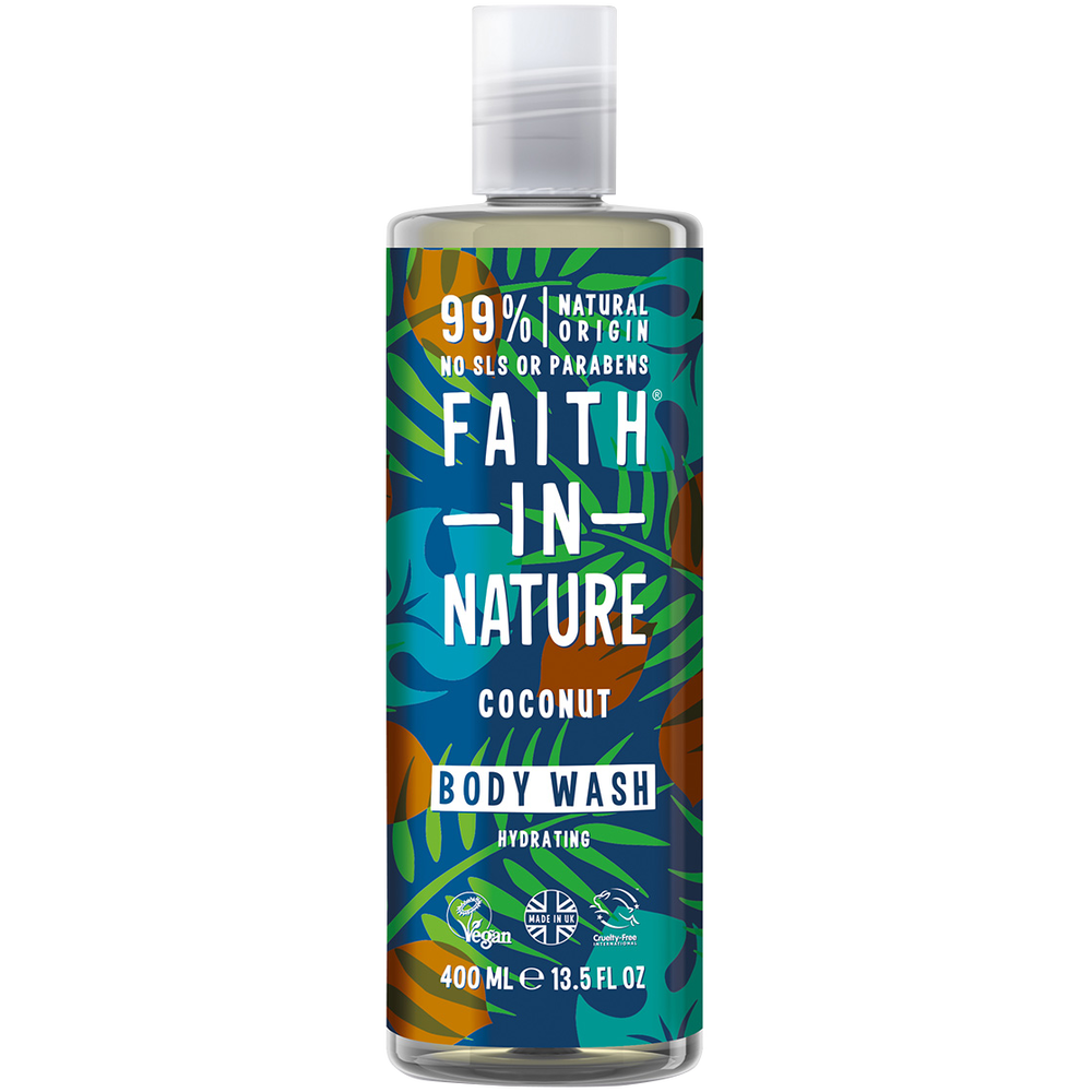 Faith in Nature -  Faith in Nature Coconut Żel pod prysznic z mleczkiem kokosowym