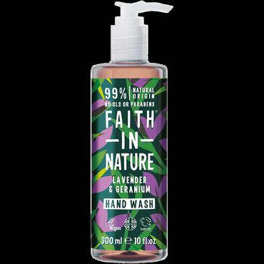 Faith in Nature -  Faith in Nature Lavender & Geranium Organiczny żel do mycia rąk