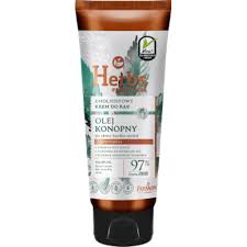 Farmona Herbs -  Farmona Herbs Emolientowy krem do rąk dla skóry bardzo suchej, olej konopny