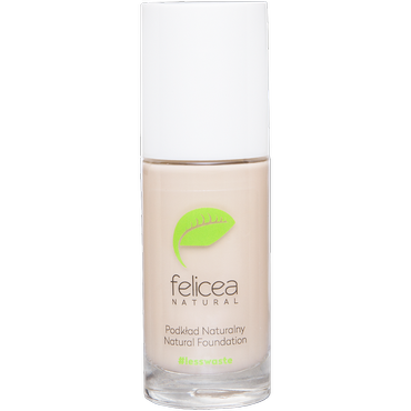 Felicea -   Felicea Natural naturalny podkład do twarzy light 131, 30 ml