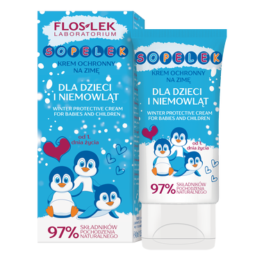 FLOSLEK -  Floslek WINTER CARE SOPELEK Krem ochronny na zimę dla dzieci i niemowląt