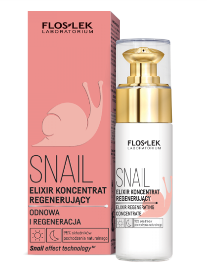 FLOSLEK -  FLOSLEK SNAIL Elixir Koncentrat regenerujący