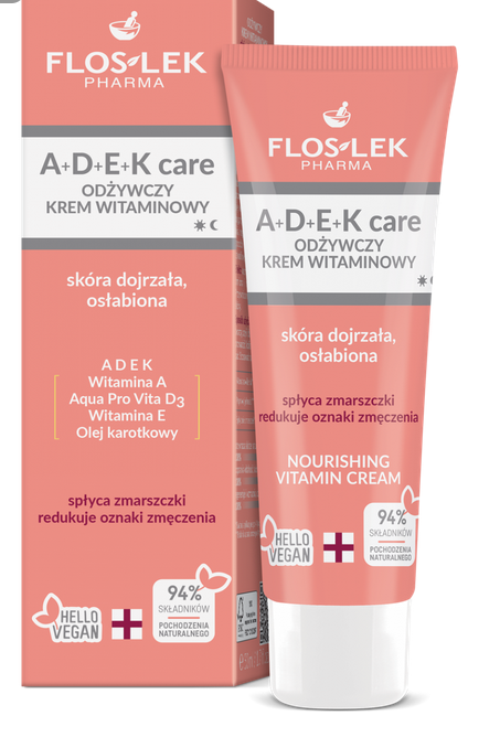 FLOSLEK -  Floslek A+D+E+K care Odżywczy krem witaminowy
