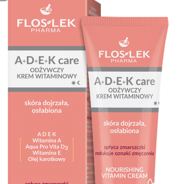 FLOSLEK -  Floslek A+D+E+K care Odżywczy krem witaminowy