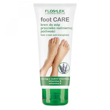 FLOSLEK -  FLOSLEK foot CARE Krem do stóp przeciwko nadmiernej potliwości