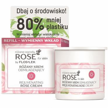FLOSLEK -  FLOSLEK ROSE for skin Różany krem odmładzający na dzień (REFILL)