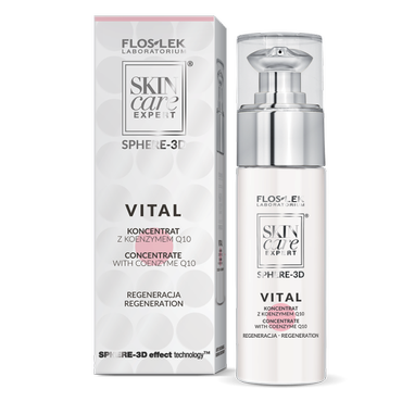 FLOSLEK -  FLOSLEK SKIN care EXPERT SPHERE-3D Vital Koncentrat z koenzymem Q10