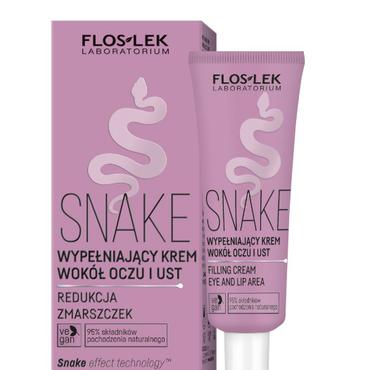 FLOSLEK -  Floslek SNAKE Wypełniający krem wokół oczu i ust