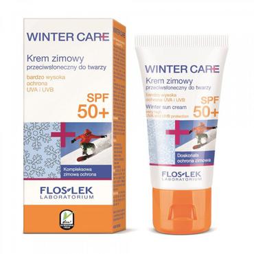 FLOSLEK -  FLOSLEK WINTER CARE Krem zimowy przeciwsłoneczny do twarzy SPF 50+