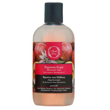 Fresh Line -  Fresh Line PASSION FRUIT – Żel pod prysznic o zapachu marakui wzbogacony organicznym olejkiem z orzechów makadamia