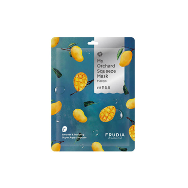 Frudia -  Frudia Oczyszczająco-wygłądzająca maseczka w płachcie stworzona na bazie mango