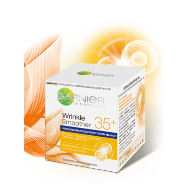 Garnier -  Wrinkle Smoother 35+, krem na noc