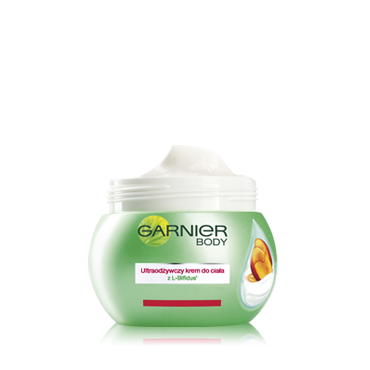 Garnier -  Skóra szorstka
Ultraodżywczy krem do ciała z olejkiem z mango