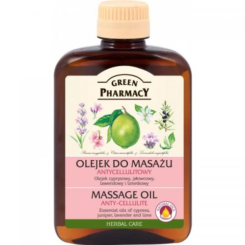 Green Pharmacy -  Green Pharmacy Olejek do masażu antycellulitowy (olejek cyprysowy, jałowcowy, lawendowy i limetkowy)