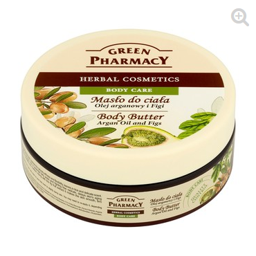 Green Pharmacy -  Green Pharmacy, masło do ciała, olej arganowy i figi, 200 ml
