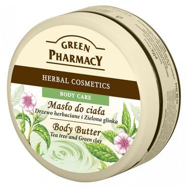 Green Pharmacy -  Masło do ciała Drzewo Herbaciane i Zielona Glinka