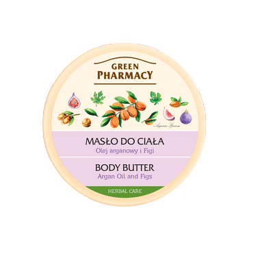 Green Pharmacy -  Green Pharmacy Masło do ciała, olej arganowy i figi 200ml