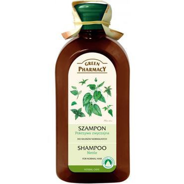 Green Pharmacy -  Green Pharmacy Szampon do włosów normalnych, pokrzywa zwyczajna 350ml