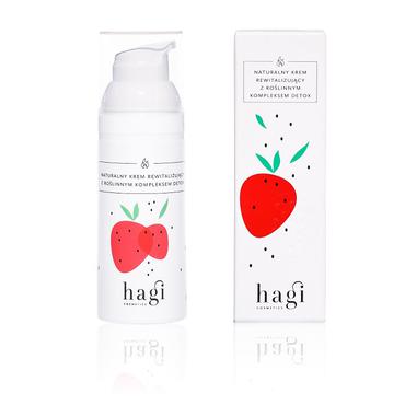 hagi cosmetics -  Naturalny krem rewitalizujący z roślinnym kompleksem detox 
