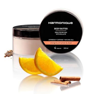 Harmonique -  Masło do ciała – Pomarańcza & Cynamon & Goździk 