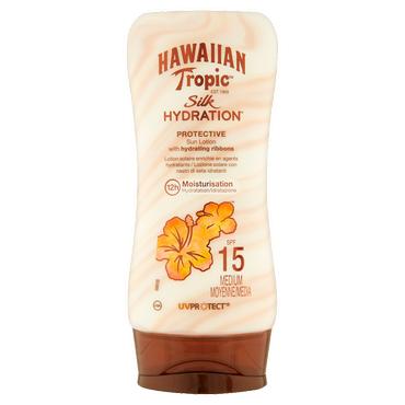 Hawaiian Tropic -   Hawaiian Tropic Silk Hydration balsam do opalania SPF15, 180 ml