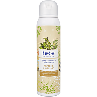 Hebe  -   Hebe Cosmetics Ochrona i świeżość dezodorant do stóp i obuwia, 150 ml
