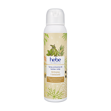 Hebe  -   Hebe Cosmetics Ochrona i świeżość dezodorant do stóp i obuwia, 150 ml