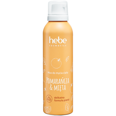 Hebe  -  Hebe Cosmetics Pomarańcza&Mięta mus do mycia ciała, 200 ml
