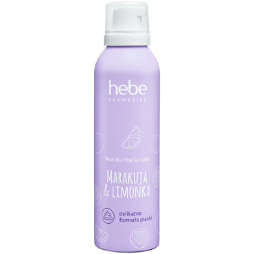 Hebe  -   Hebe Cosmetics Marakuja&Limonka mus do mycia ciała, 200 ml
