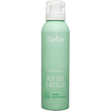 Hebe  -  Hebe Cosmetics Aloes&Biała glinka mus do mycia ciała, 200 ml