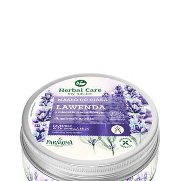 Herbal Care -  HERBAL CARE Masło do ciała Lawenda, 200ml