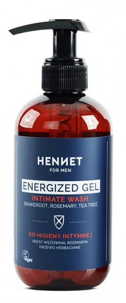Idea25 -  HENNET Energized Żel do higieny intymnej dla mężczyzn