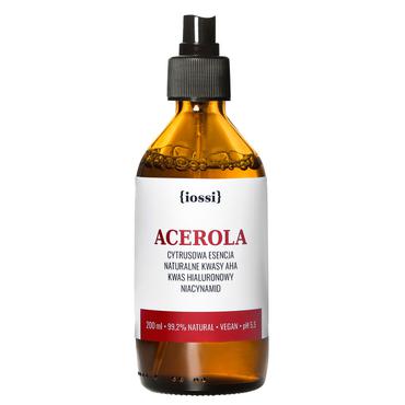 IOSSI -  IOSSI Acerola. Cytrusowa Esencja z kwasami AHA, kwasem hialuronowym i niacynamidem