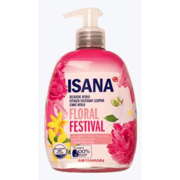 ISANA  -  ISANA delikatne mydło floral festival 500 ml