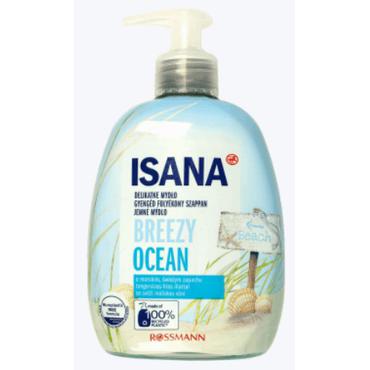 ISANA  -  ISANA Breezy Ocean delikatne mydło w płynie o morskim, świeżym zapachu 500 ml