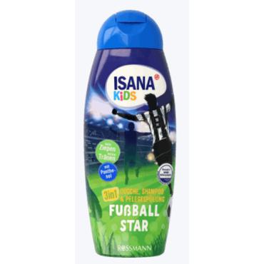 ISANA  -  ISANA KIDS Football Stars żel pod prysznic, szampon i odżywka, 3w1 300 ml