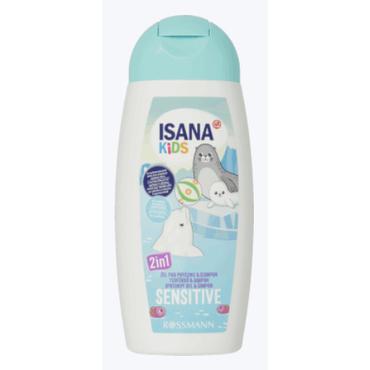 ISANA  -  ISANA KIDS szampon i żel pod prysznic 2 w 1 sensitive 200 ml