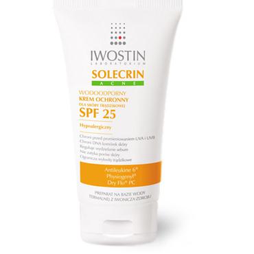 Iwostin -  Wodoodporny krem ochronny dla skóry trądzikowej SPF 25