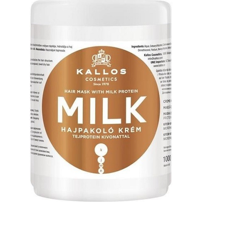opbouwen andere Vervelen KALLOS - Kallos Milk - Maska do włosów odżywcza z proteinami mleka - Lupa  Kosmetyczna