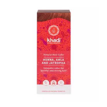 Khadi -  Khadi Henna naturalna z amlą i jatrophą, 100 g