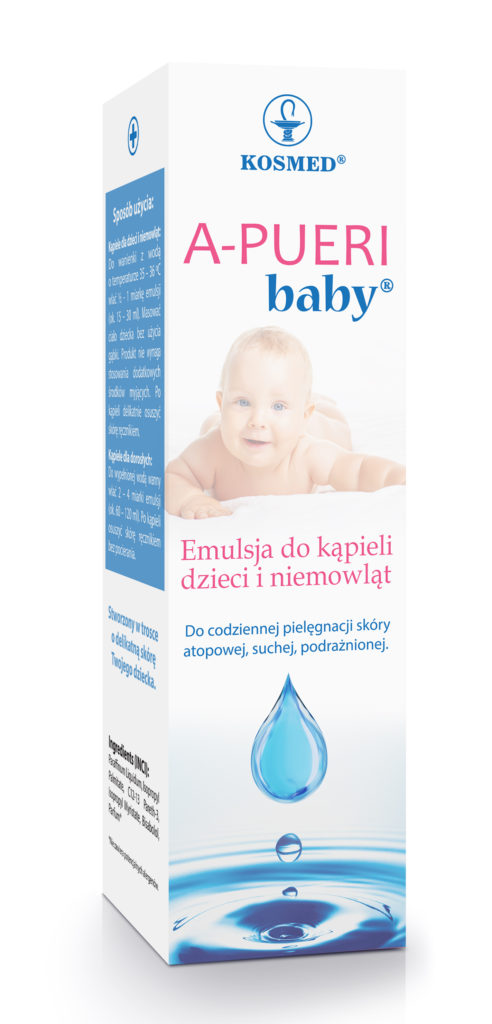 Kosmed -  Kosmed A-PUERI baby Emulsja do kąpieli dla dzieci i niemowląt