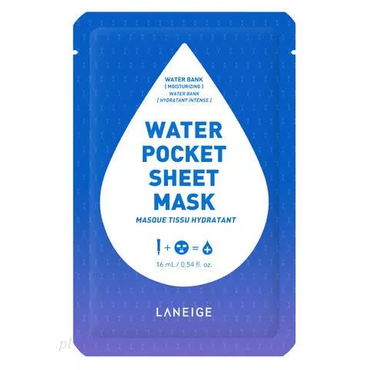 Laneige -  LANEIGE Water pocket sheet mask water bank Nawilżająca maska w płachcie