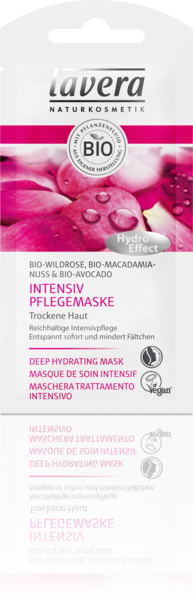 lavera -  Maska pielęgnacyjna  z bio-różą i bio-olejami z awokado i orzecha makadamia