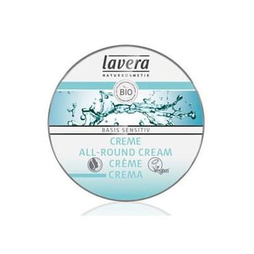 lavera -  Lavera Basis Sensitiv Krem pielęgnacyjny z masłem shea