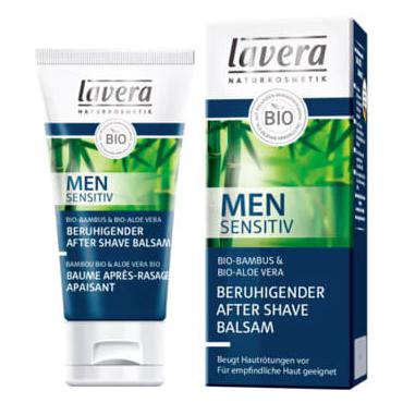lavera -  Lavera Men Sensitiv Łagodzący balsam po goleniu