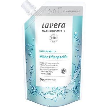 lavera -  Lavera Mydło w płynie pielęgnujące z bio-aloesem i bio-rumiankiem