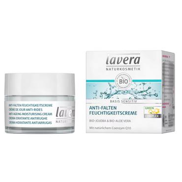 lavera -  Lavera Krem nawilżający przeciwstarzeniowy z koenzymem Q10