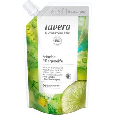 lavera -  Lavera Mydło w płynie z bio-limonką i bio-trawą cytrynową