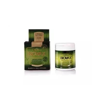 L'biotica -  L'biotica Regenerująca maska do włosów - Bambus i olej avocado, 250 ml